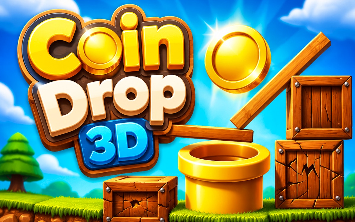 Coin Drop 3D - Kids game