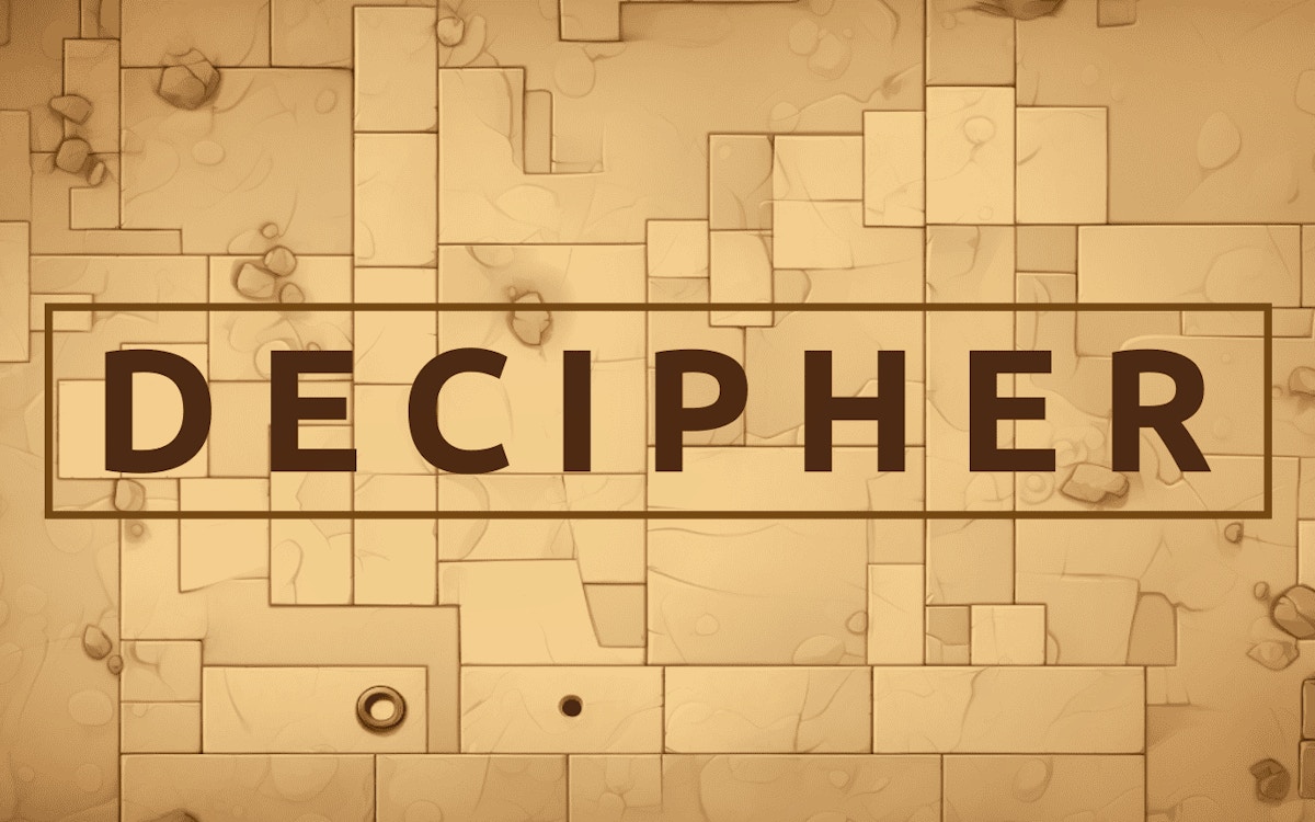 Decipher - Puzzle game