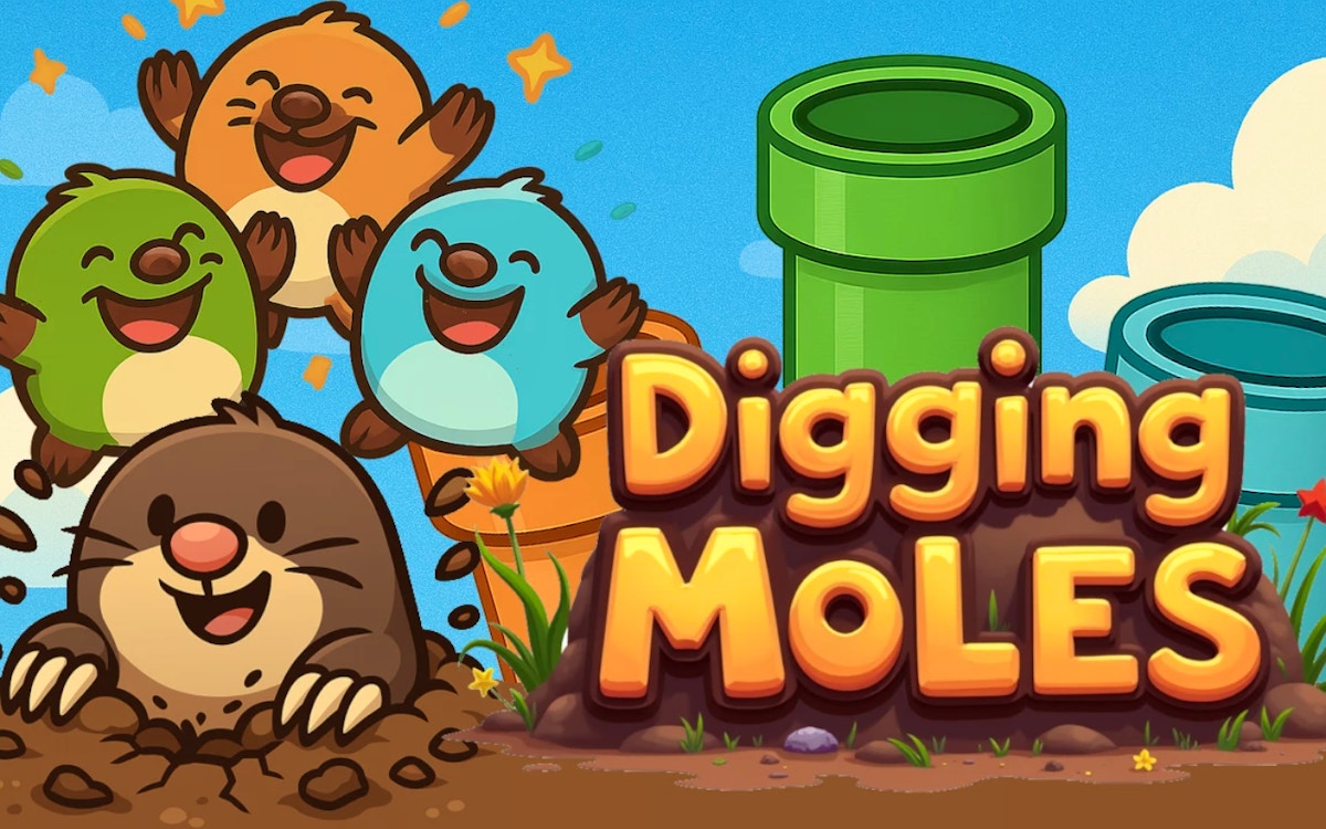 Digging Moles - Puzzle game