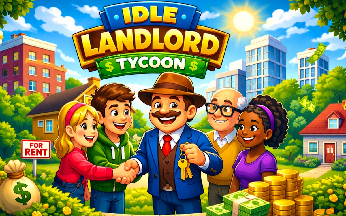 Idle Landlord Tycoon - Clicker game