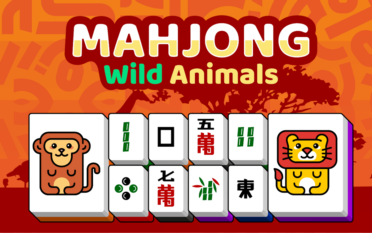 Mahjong Around The World Africa - Puzzle game