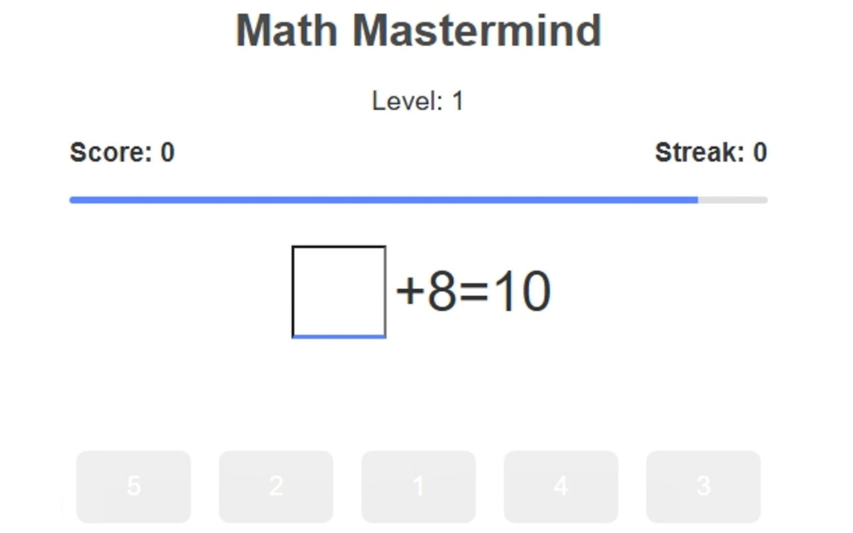 Math Mastermind - Brain game