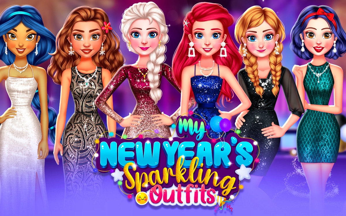 My New Year's Sparkling Outfits - play online