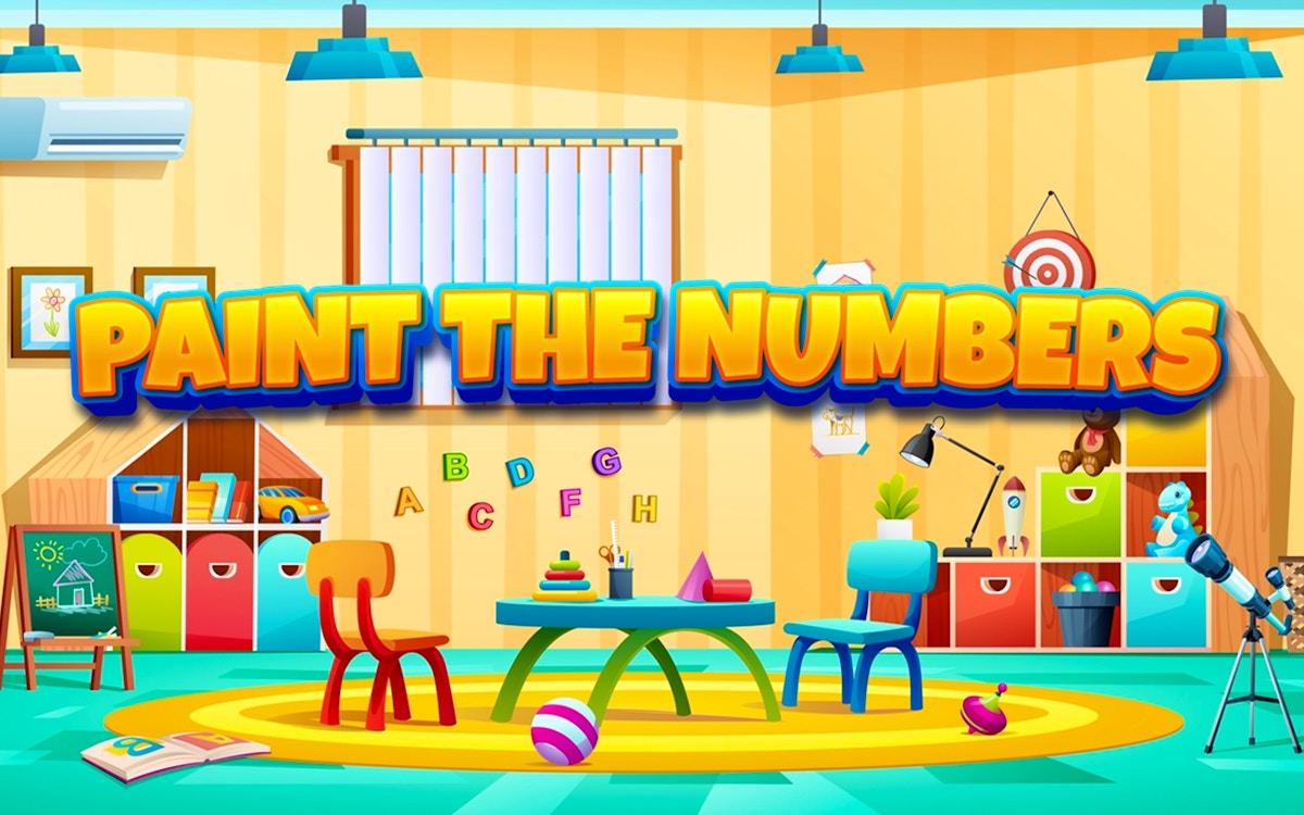 Paint The Numbers - Drawing game