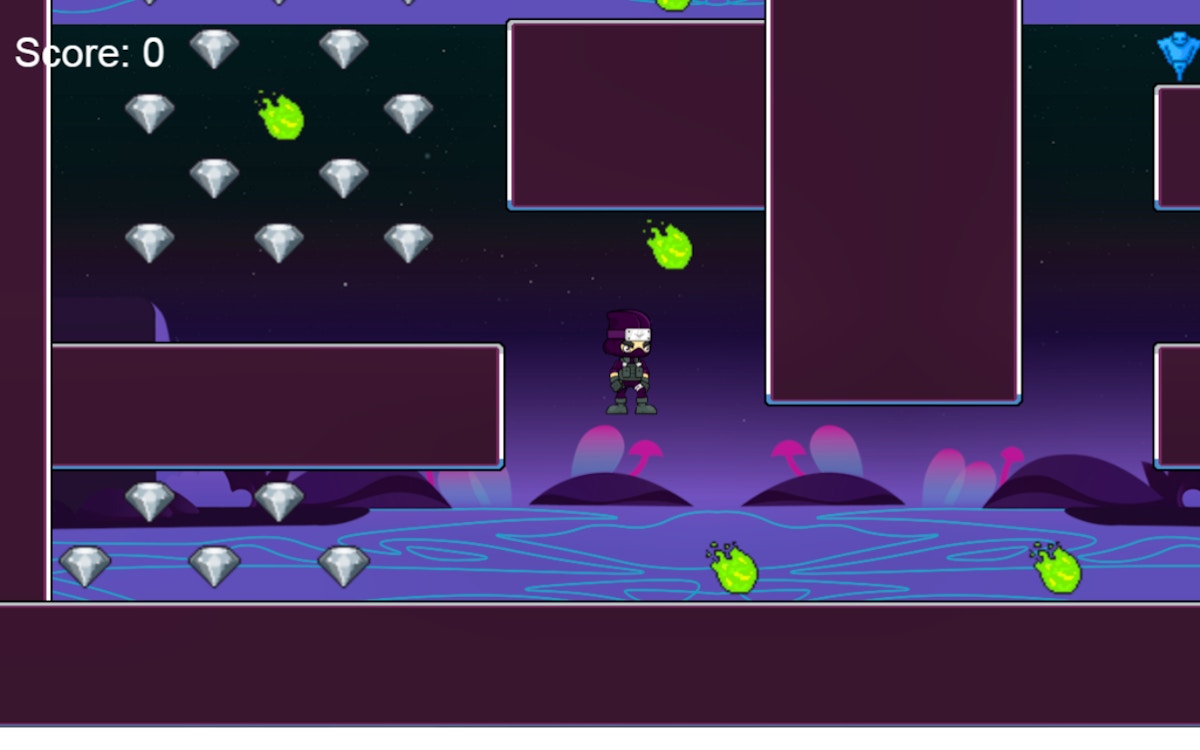 Puzzle Platformer Coin Collector Game - Casual game
