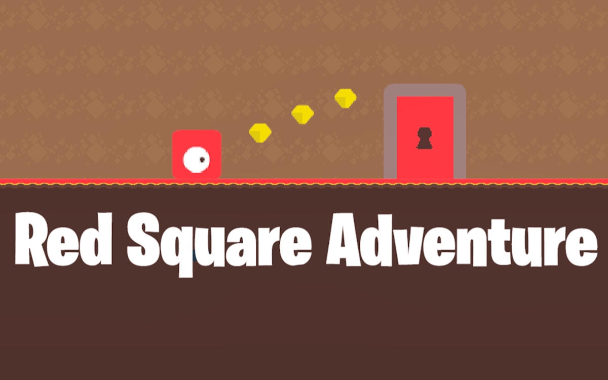 Red Square Adventure - Arcade game