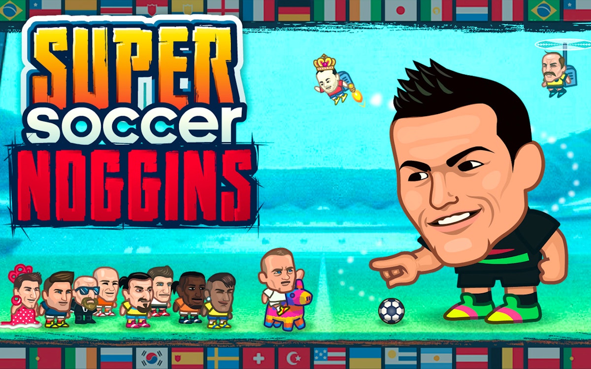Super Soccer Noggins - Sports game