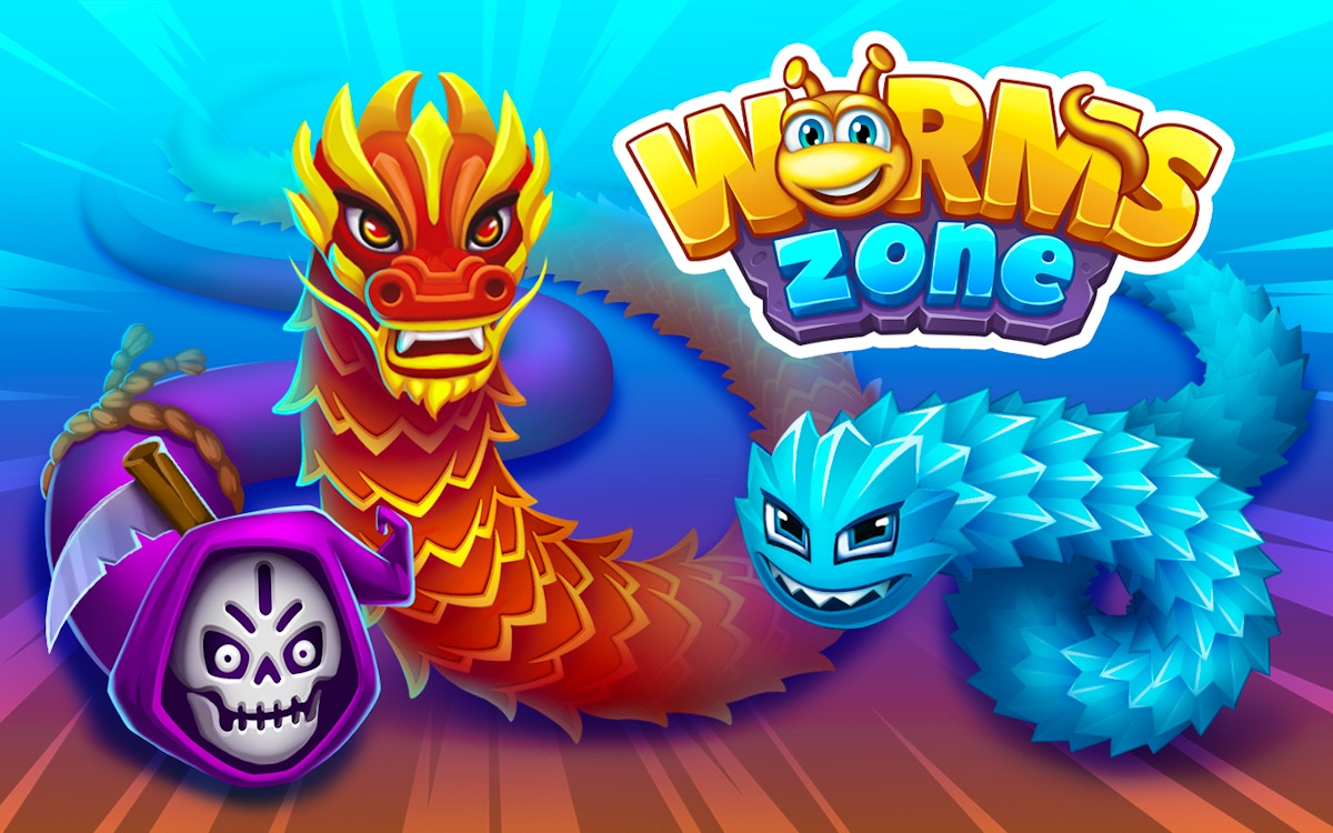 Worms Zone - Arcade game